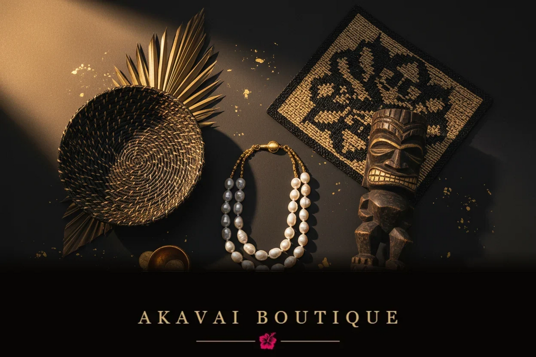Trois univers bijoux accessoires et décoration polynésienne - Akavai Boutique