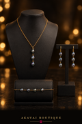 Parure de perles de culture de Tahiti seule – Akavai Boutique